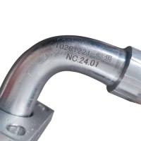 10201221高压油管 鲍斯空压机散热器进油管 原装高压胶管
