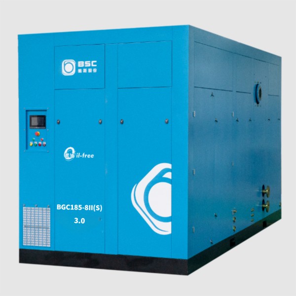 鲍斯BGC185-8II(S)催化无油空压机 水冷双级永磁变频常压系列