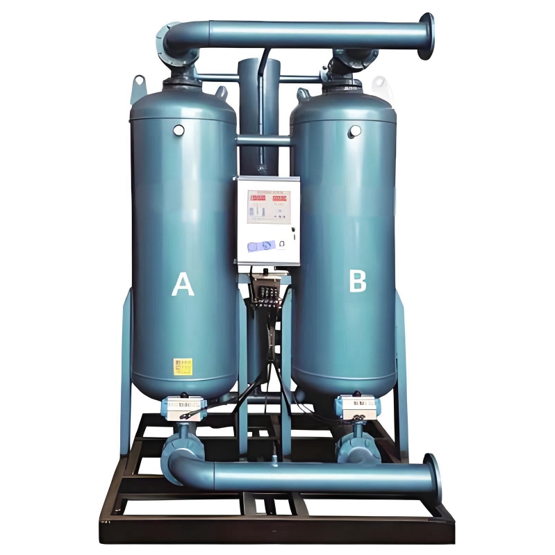 QE-550吸干机 佑侨55m³微热再生吸附式干燥机