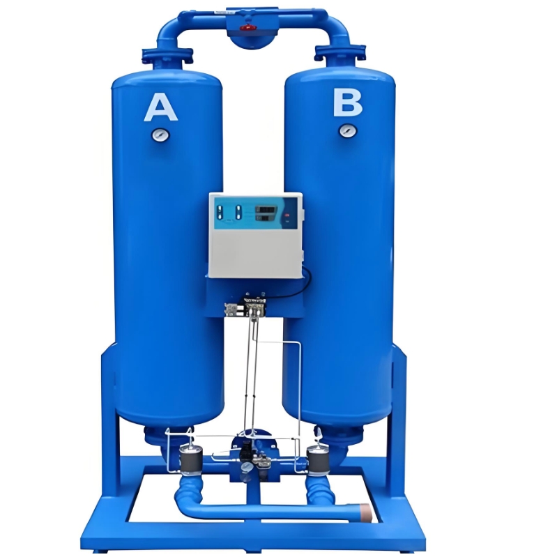 QE-750吸干机 佑侨75m³微热再生吸附式干燥机