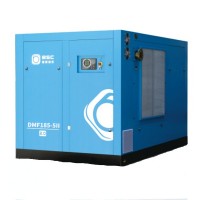 鲍斯DMF185-5II低压螺杆空压机 0.4-0.6MPa双级压缩永磁变频空压机