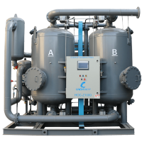 HOC-Z450凌宇50立方零气耗压缩热再生吸附式干燥机