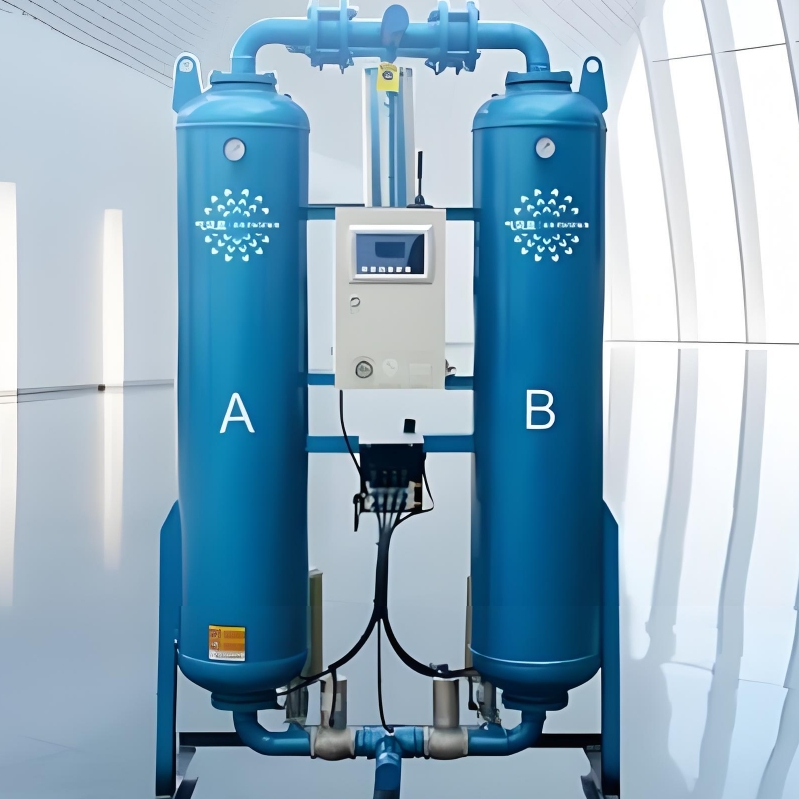 佑侨YQ-670AR微热再生组合式干燥机  67立方双塔组合系列干燥机